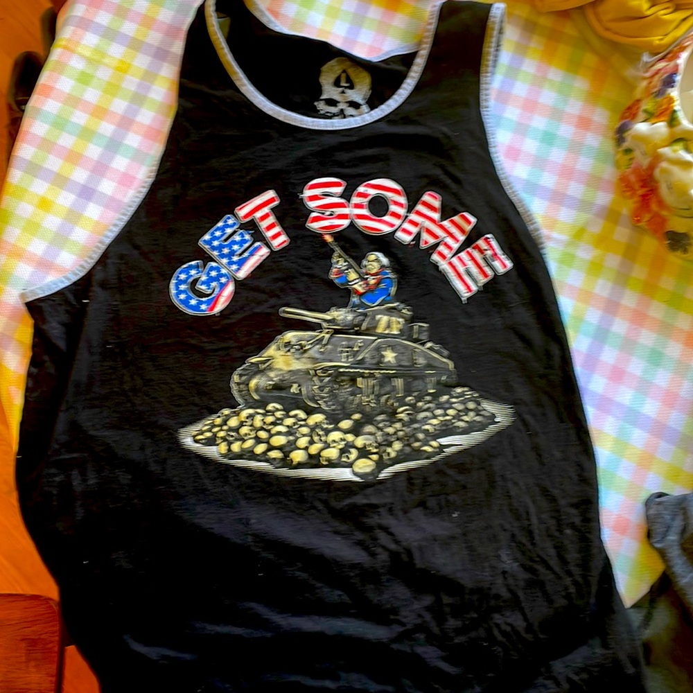 Zero foxtrot Large Tank Top